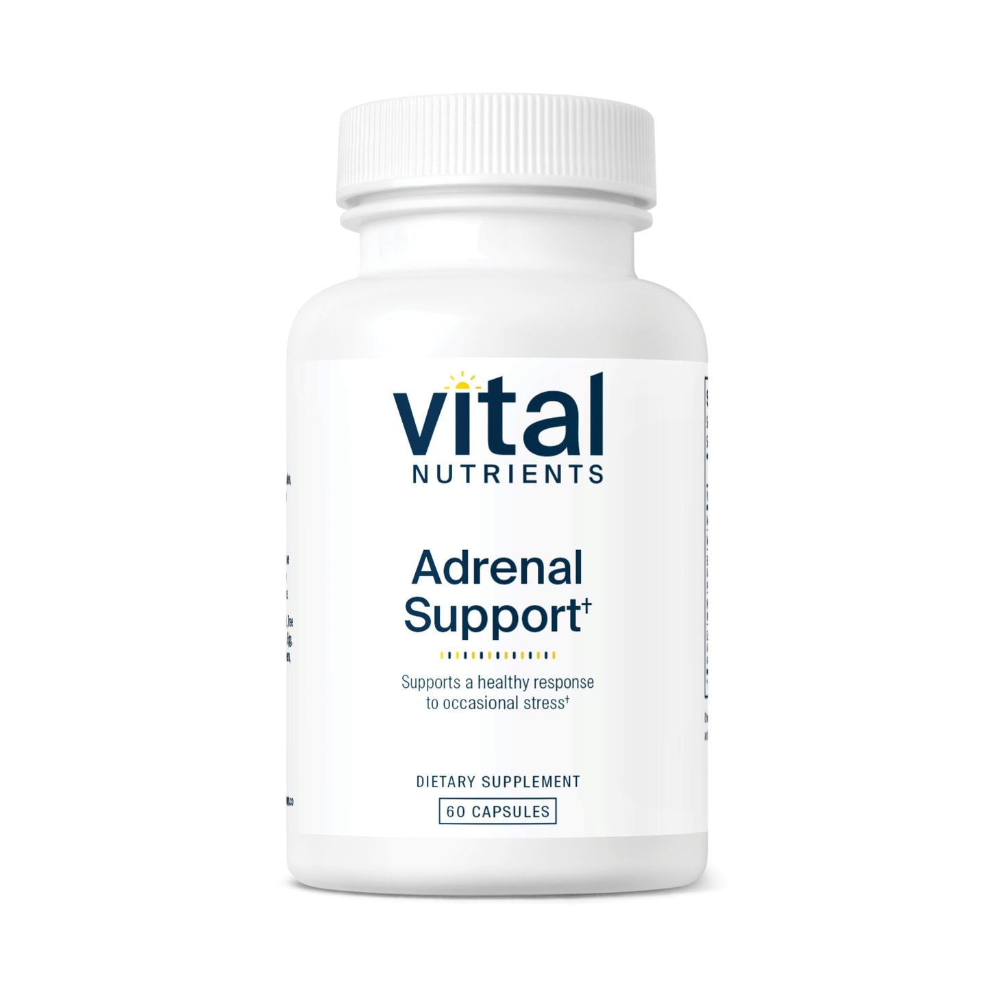 Vital Nutrients Adrenal Support – Adrenal Health, Cortisol Management & Energy Support | 60 Capsules