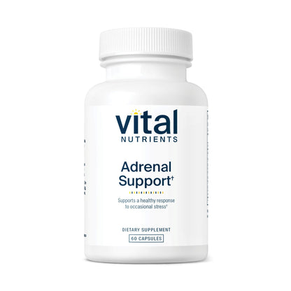 Vital Nutrients Adrenal Support – Adrenal Health, Cortisol Management & Energy Support | 60 Capsules