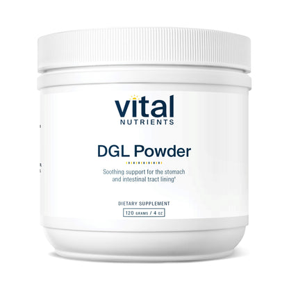 Vital Nutrients DGL Powder – Vegan Licorice Root Extract for Digestive Health | Gluten Free | 120g