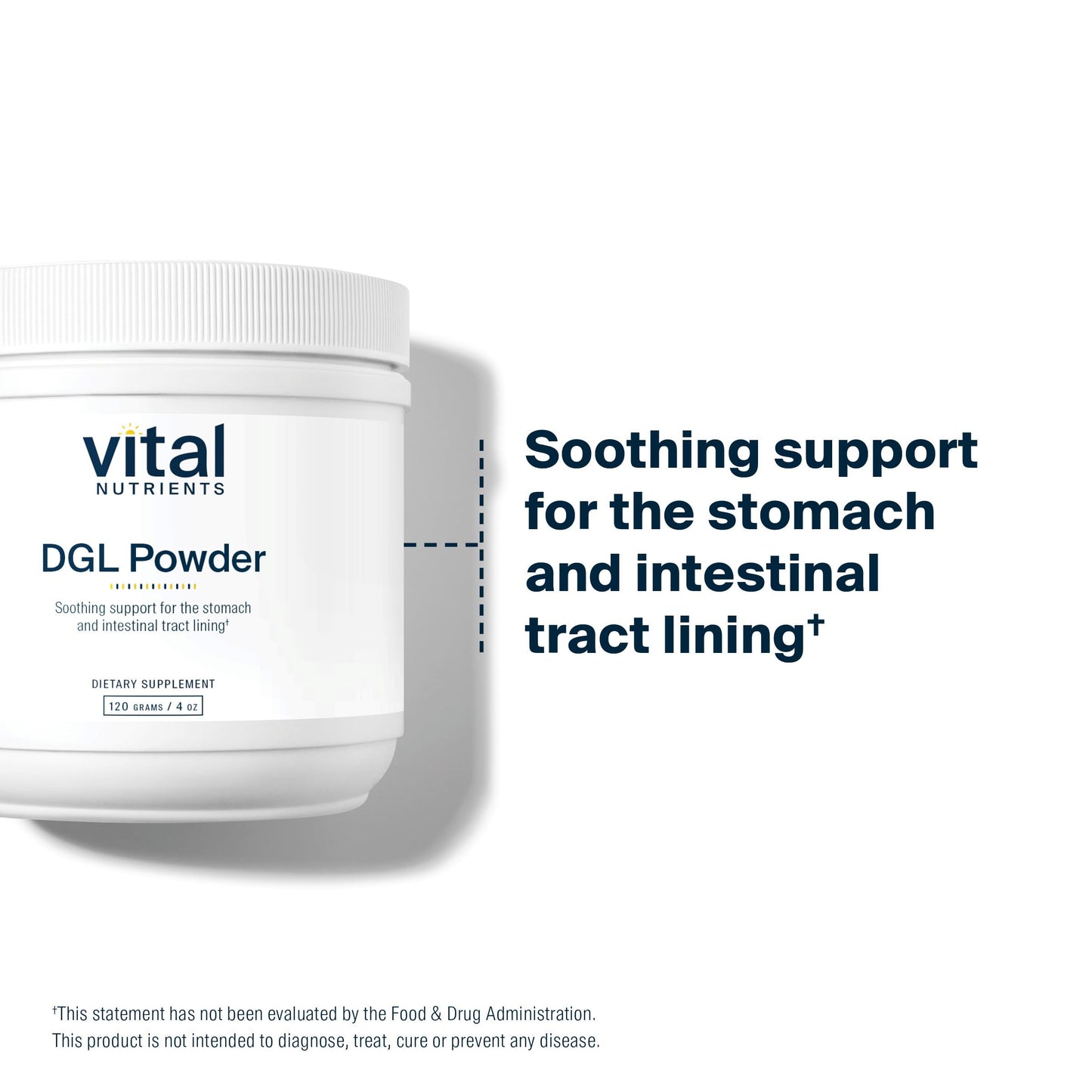 Vital Nutrients DGL Powder – Vegan Licorice Root Extract for Digestive Health | Gluten Free | 120g