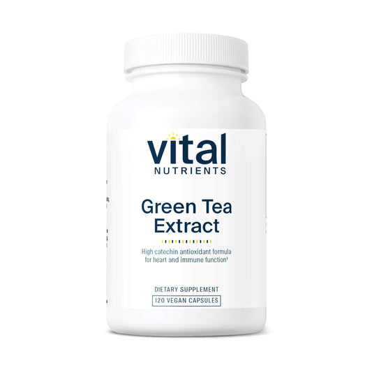 Vital Nutrients Green Tea Extract 550mg – Antioxidant for Heart & Immune Health* BritishVita | Premium UK Vitamins & Wellness Supplements