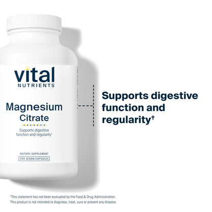 Vital Nutrients Magnesium Citrate 150mg – Sleep & Relaxation Support | Vegan