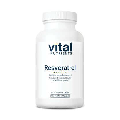 Vital Nutrients Resveratrol | Ultra High Potency Trans-Resveratrol 250 mg | Vegan, Non-GMO | 120 Capsules BritishVita | Premium UK Vitamins & Wellness Supplements