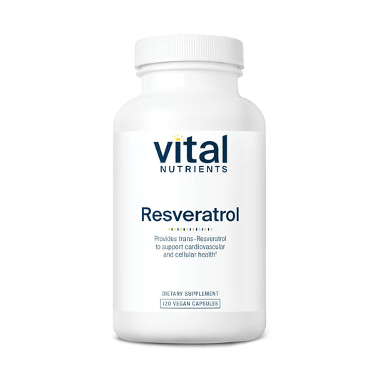 Vital Nutrients Resveratrol | Ultra High Potency Trans-Resveratrol 250 mg | Vegan, Non-GMO | 120 Capsules BritishVita | Premium UK Vitamins & Wellness Supplements