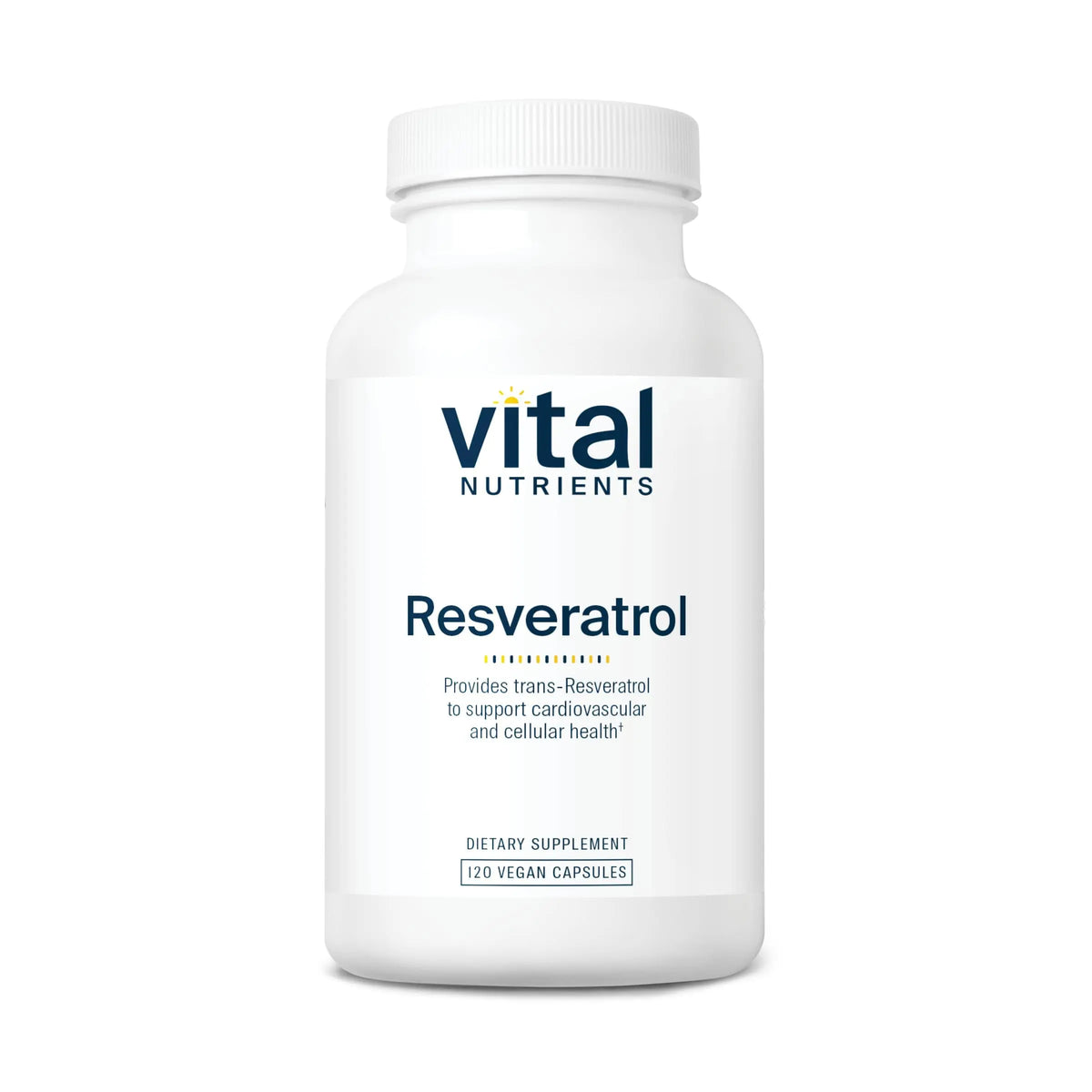 Vital Nutrients Resveratrol | Ultra High Potency Trans-Resveratrol 250 mg | Vegan, Non-GMO | 120 Capsules BritishVita | Premium UK Vitamins & Wellness Supplements
