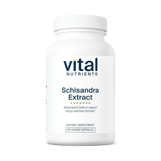 Vital Nutrients Schisandra Extract - Liver, Immune & Energy Support (1000 mg) BritishVita | Premium UK Vitamins & Wellness Supplements