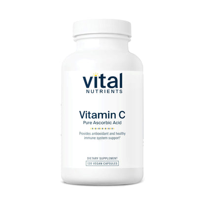 Vital Nutrients Vitamin C 1000mg | Vegan, Non-GMO Immune Support | 120 Capsules