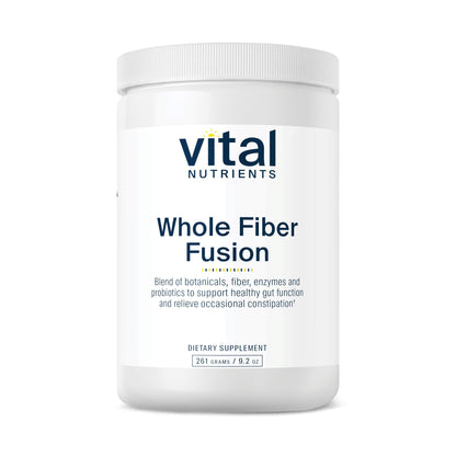 Vital Nutrients Whole Fiber Fusion Powder – Natural Dietary Fiber (Vegetarian) 261 g