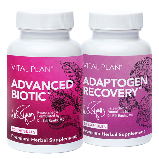 Vital Plan Immune Support Supplements by Dr. Bill Rawls – Immune Boost Bundle w/Japanese Knotweed, Cat’s Claw, Chinese Skullcap & Reishi Mushroom BritishVita | Premium UK Vitamins & Wellness Supplements