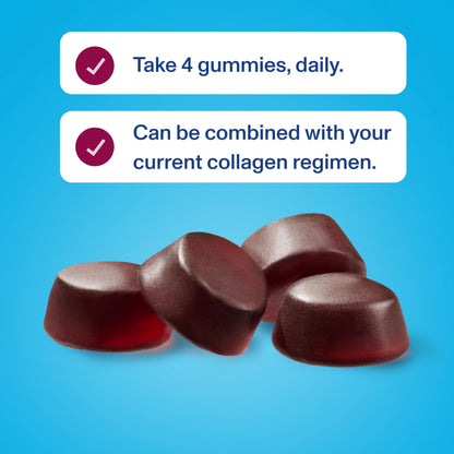 Vital Proteins Collagen Gummies – 2.5g VERISOL Collagen Peptides for Hair, Skin, Nails & Wrinkles | 120 ct Bottle, Pack of 2, Raspberry Flavor
