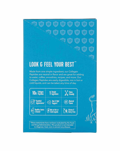 Vital Proteins Collagen Peptides 20 Ct Box, 0.35 Oz – Grass-Fed Collagen for Hair, Skin, Nails