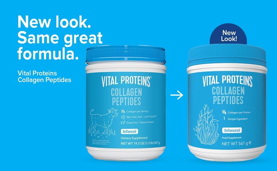 Vital Proteins, Unflavored Collagen Peptides, 20 Ounce