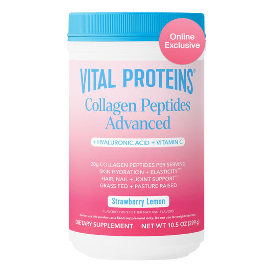 Vital Proteins Collagen Peptides Advanced – Strawberry Lemon, 10.5 oz BritishVita | Premium UK Vitamins & Wellness Supplements