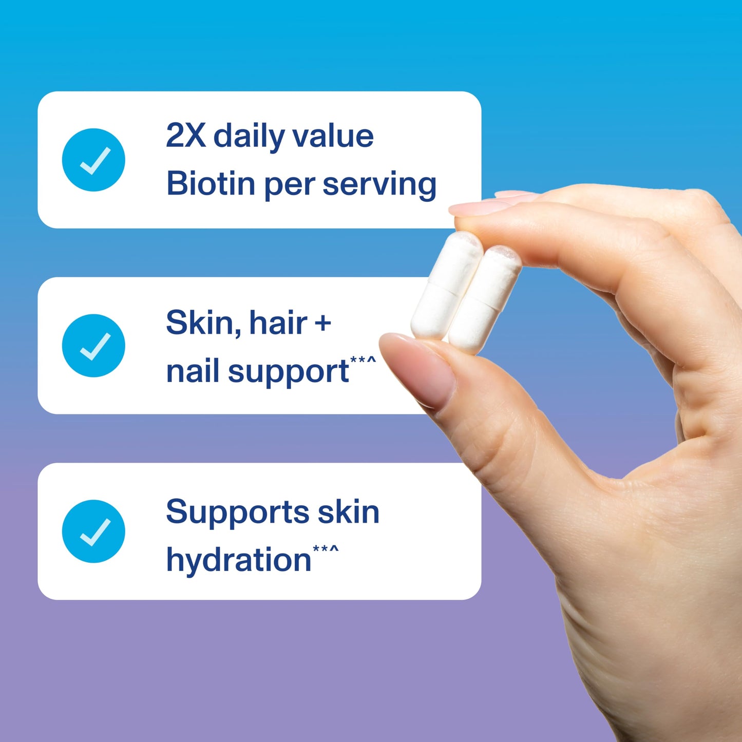 Vital Proteins Collagen Peptides Beauty Edition Capsules — 2.5g per Serving, Biotin & Vitamin C, 30 Servings