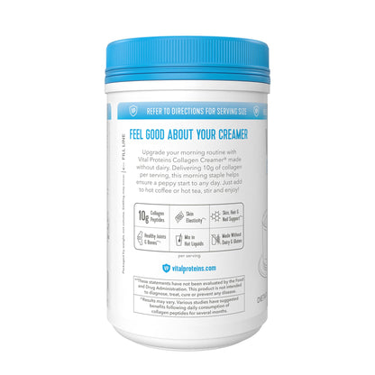 Vital Proteins Collagen Peptides Powder – Original Coffee Creamer (Hair, Skin & Nails, 10.3 oz)