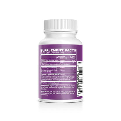 Vital Rise Kids Magnesium Chewables – Sugar-Free, Melatonin-Free Calm & Focus (30 Count)