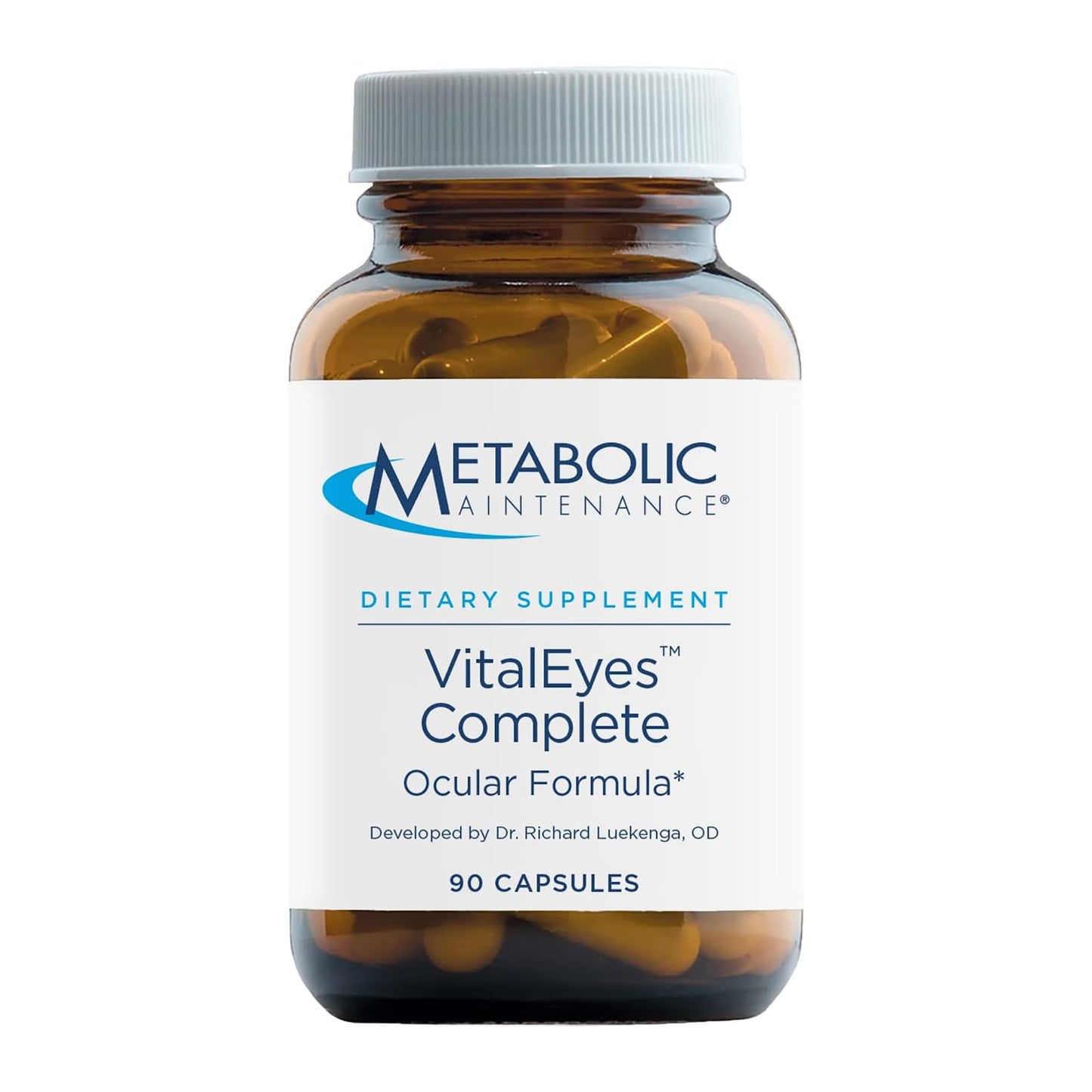 Metabolic Maintenance Vital Eyes Complete - Ocular Support Multivitamin with Lutein + Zeaxanthin (90 Capsules)