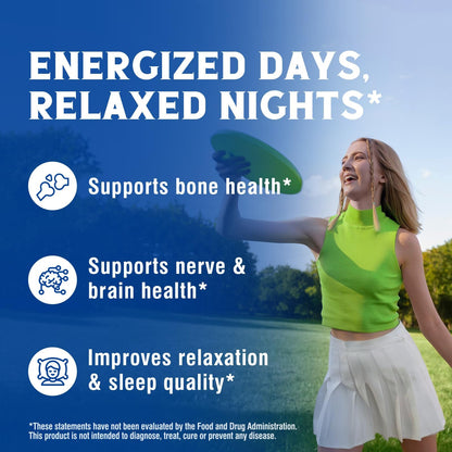 Vitalibre 10-in-1 Magnesium Complex – 420mg Elemental Magnesium