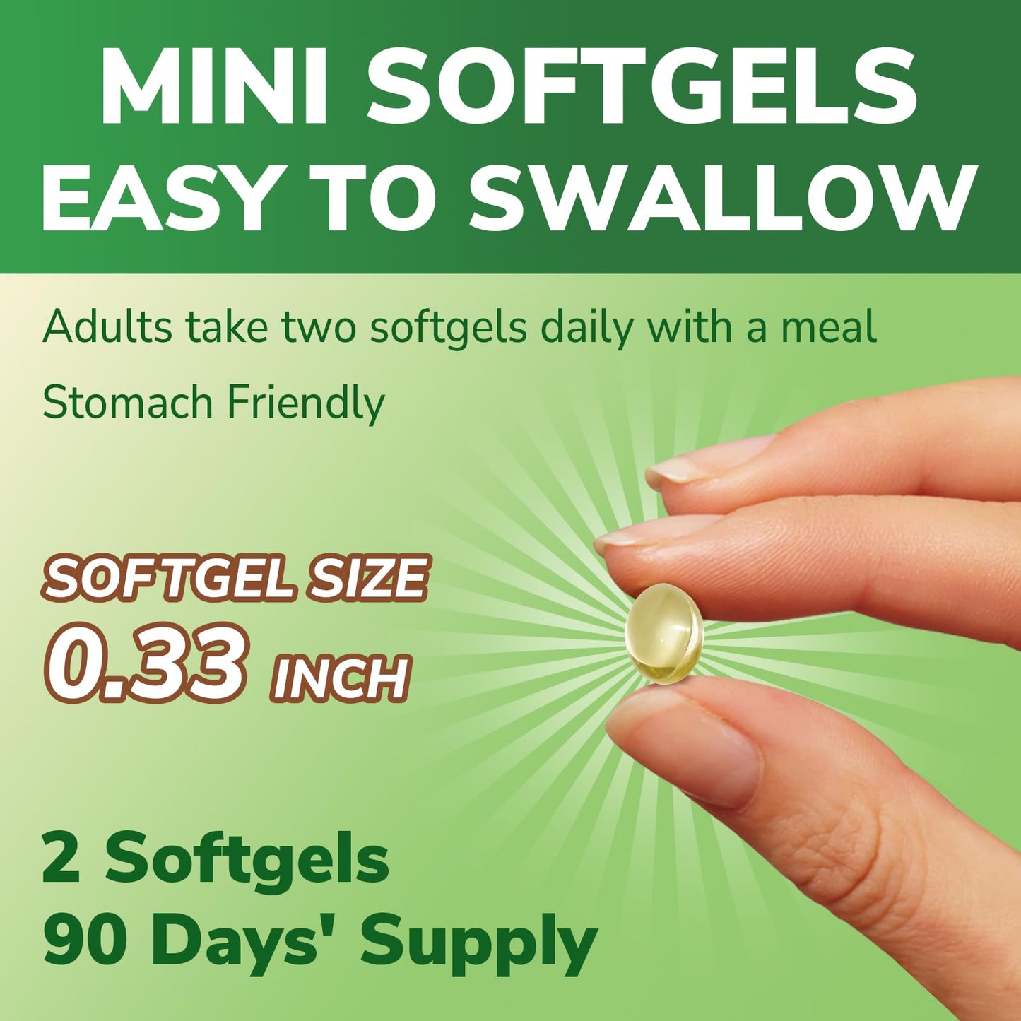 Vitalibre Odorless Garlic – 3,000mg per Serving, 180 Softgels | Non-GMO, Gluten-Free