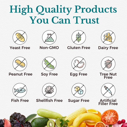 Vitalitown Probiotics 120B CFUs – 36 Strains, Prebiotics & Enzymes