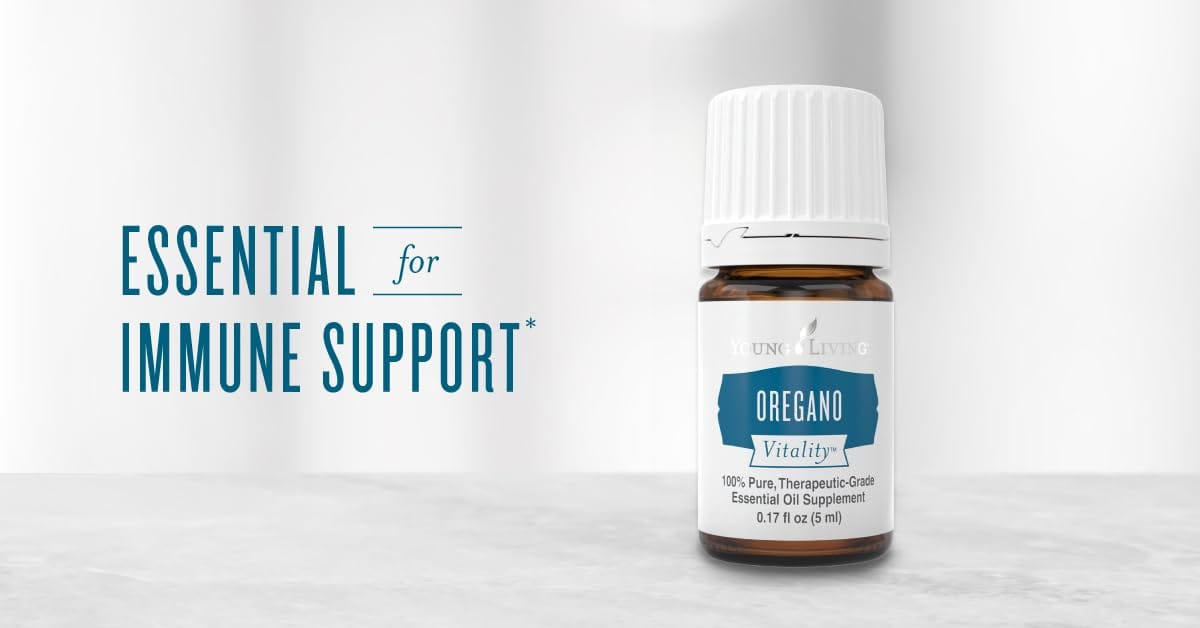 Vitality Oregano Essential Oil 5 ml by Young Living - Immune Support & Cooking