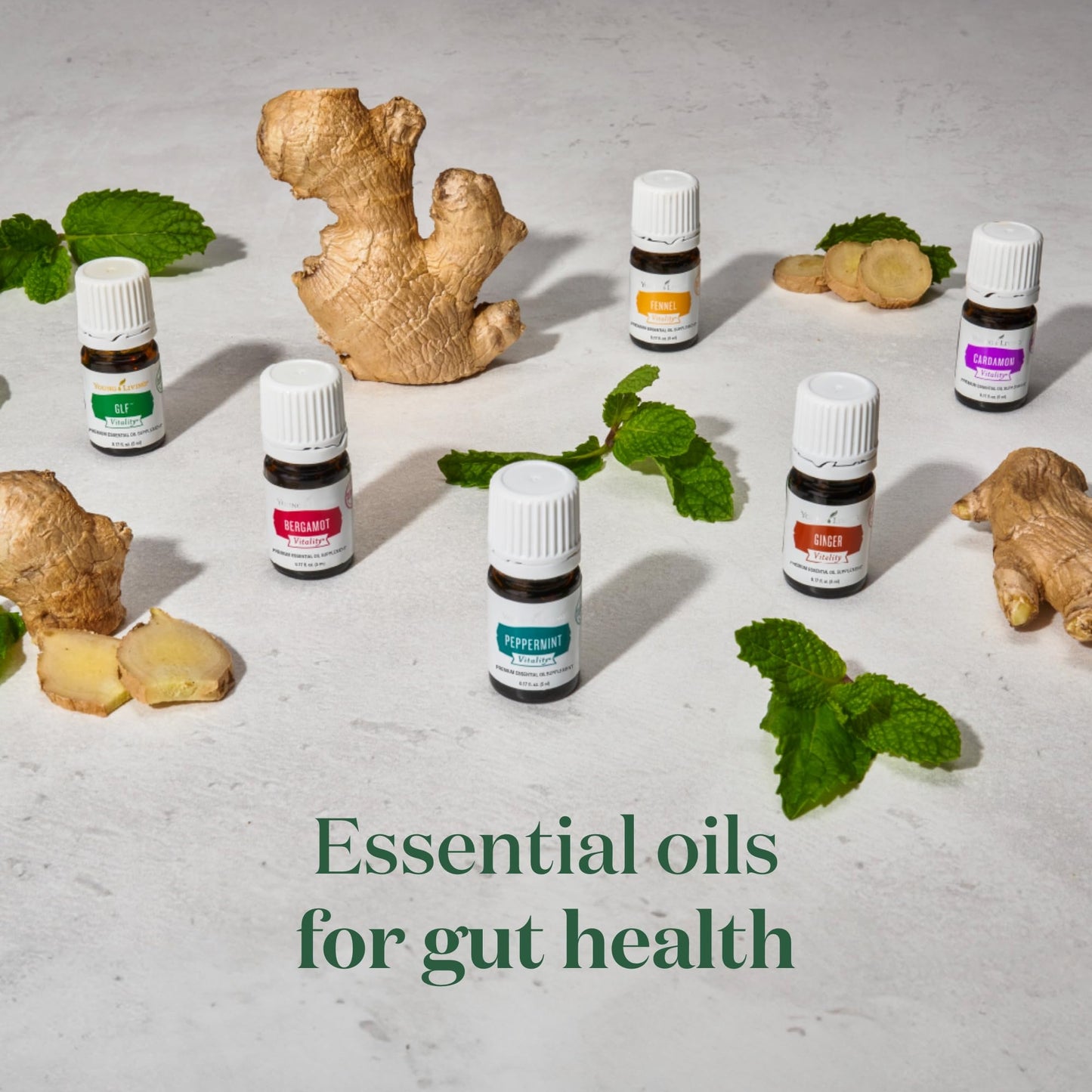 Vitality Peppermint Essential Oil 5ml by Young Living Essential Oils