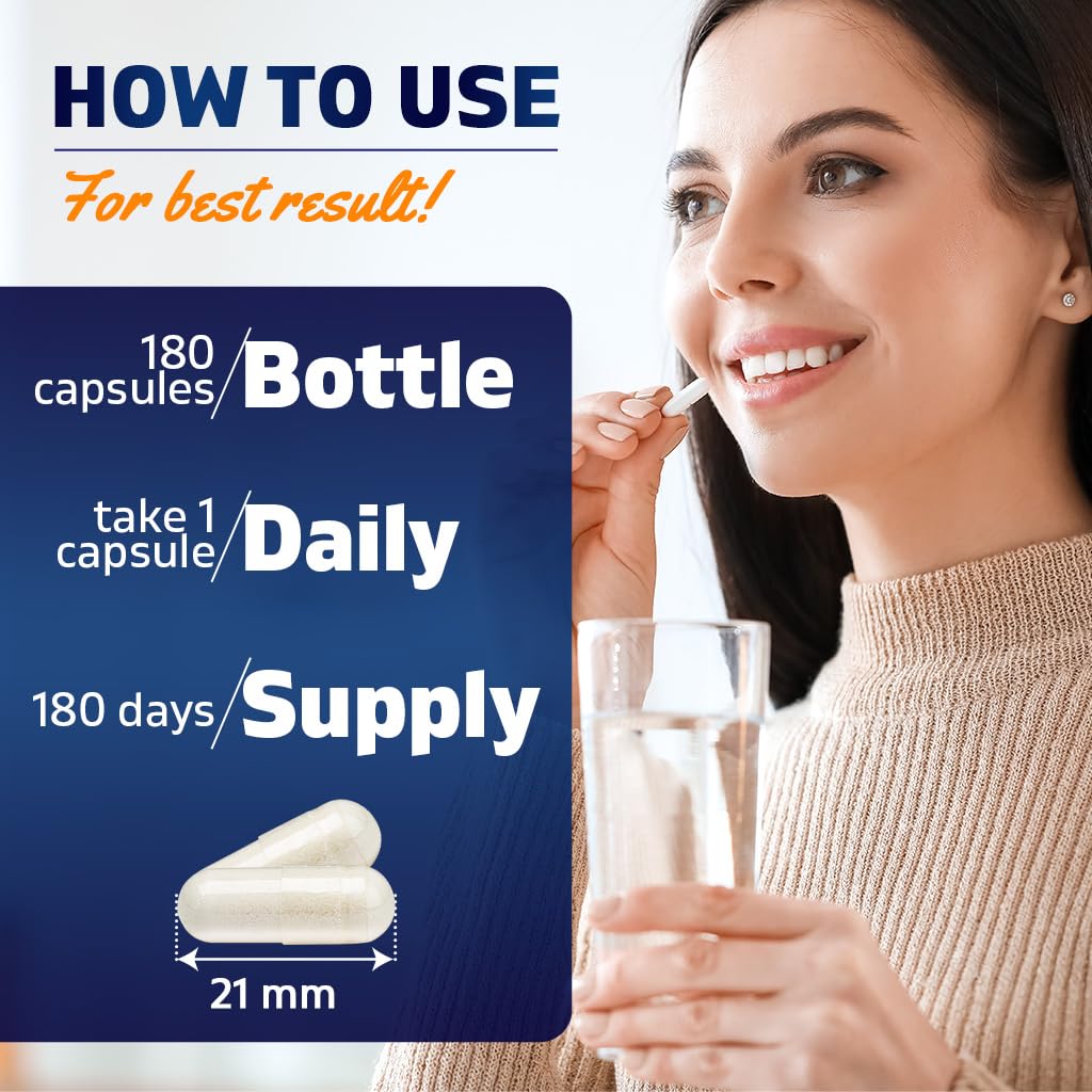 Vitamatic 2 Pack Magnesium Citrate 500 mg – 180 Vegetarian Capsules | Added B6