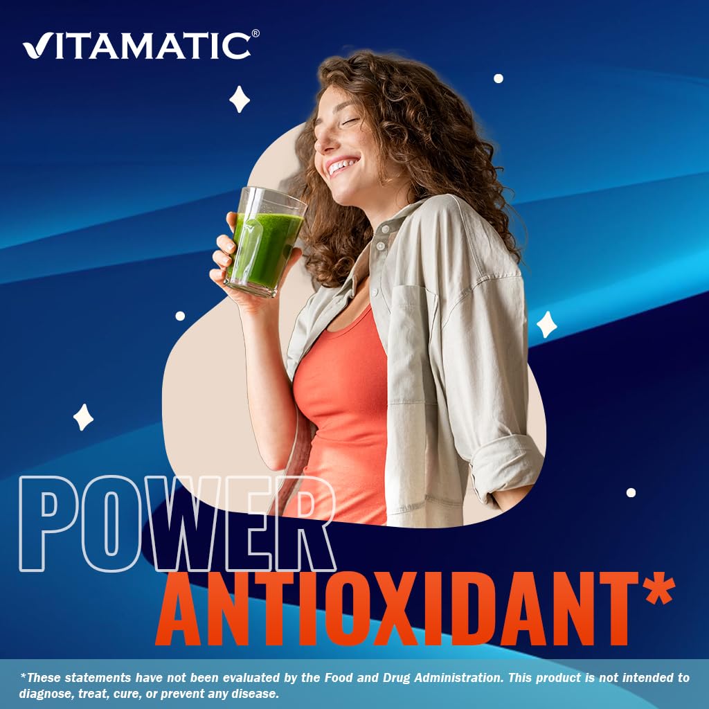 Vitamatic Pure Alpha Lipoic Acid (ALA) 600mg Per Serving - 167 Servings - Non-GMO & Gluten Free
