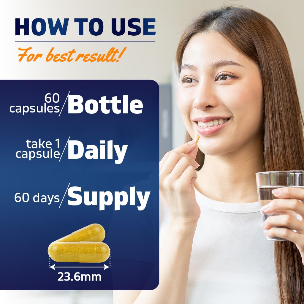 Vitamatic Berberine 500mg – 60 Veg Capsules – Made in USA, Gluten Free, Non-GMO (2 Bottles)