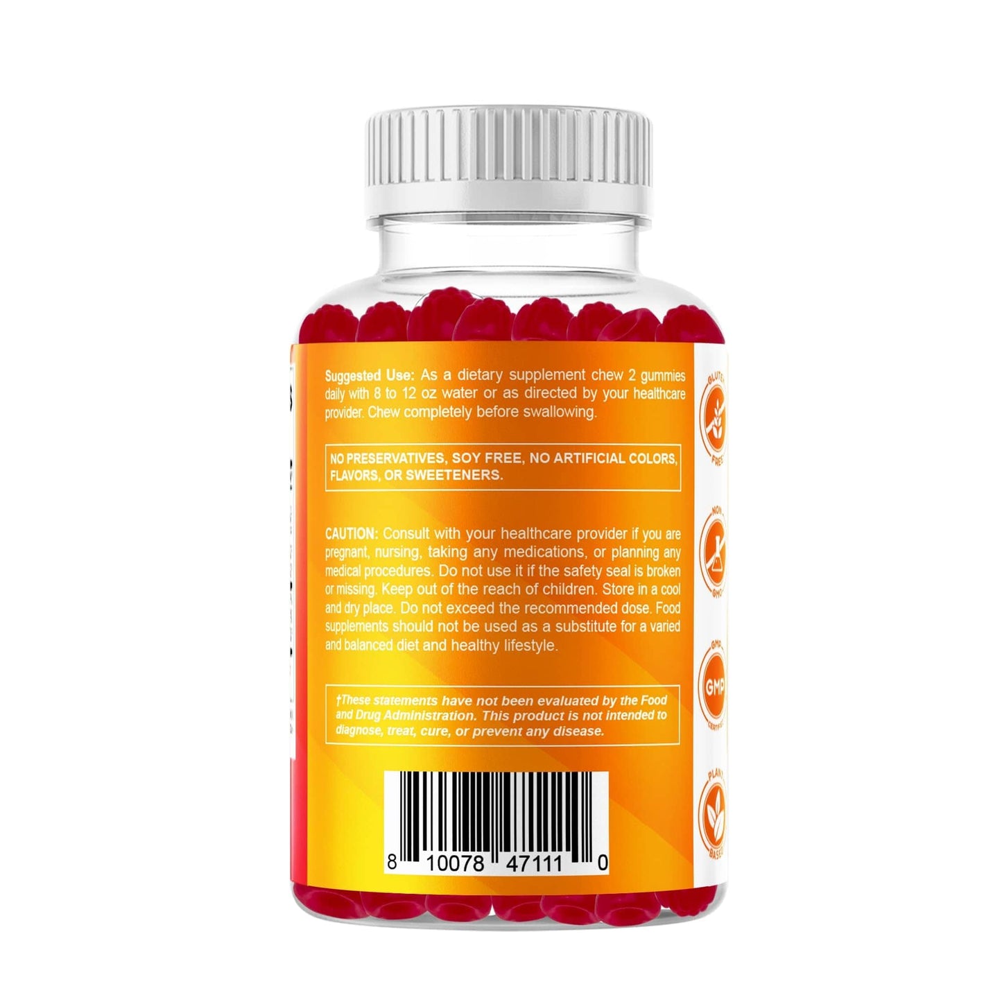 Vitamatic Vitamin D3 + K2 Gummies – 60 Count | Supports Bone, Heart & Immune Health – Promotes Calcium Absorption – Plant-Based, Non-GMO, Gluten-Free