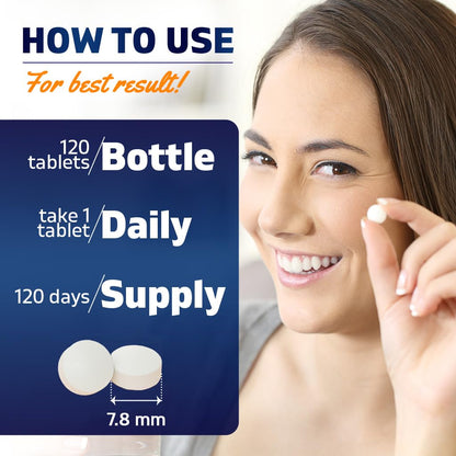 Vitamatic Probiotic 240 Tablets – 10B CFU Acidophilus, 5X Potency