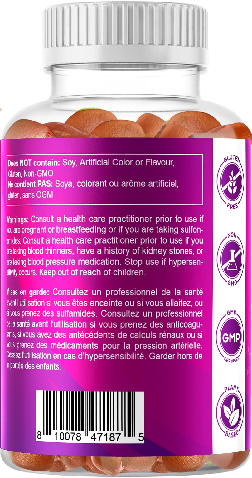 Vitamatic Folic Acid Gummies 1000 mcg – Prenatal Vitamin B9 for Mom & Baby | Vegan 120 Gummies