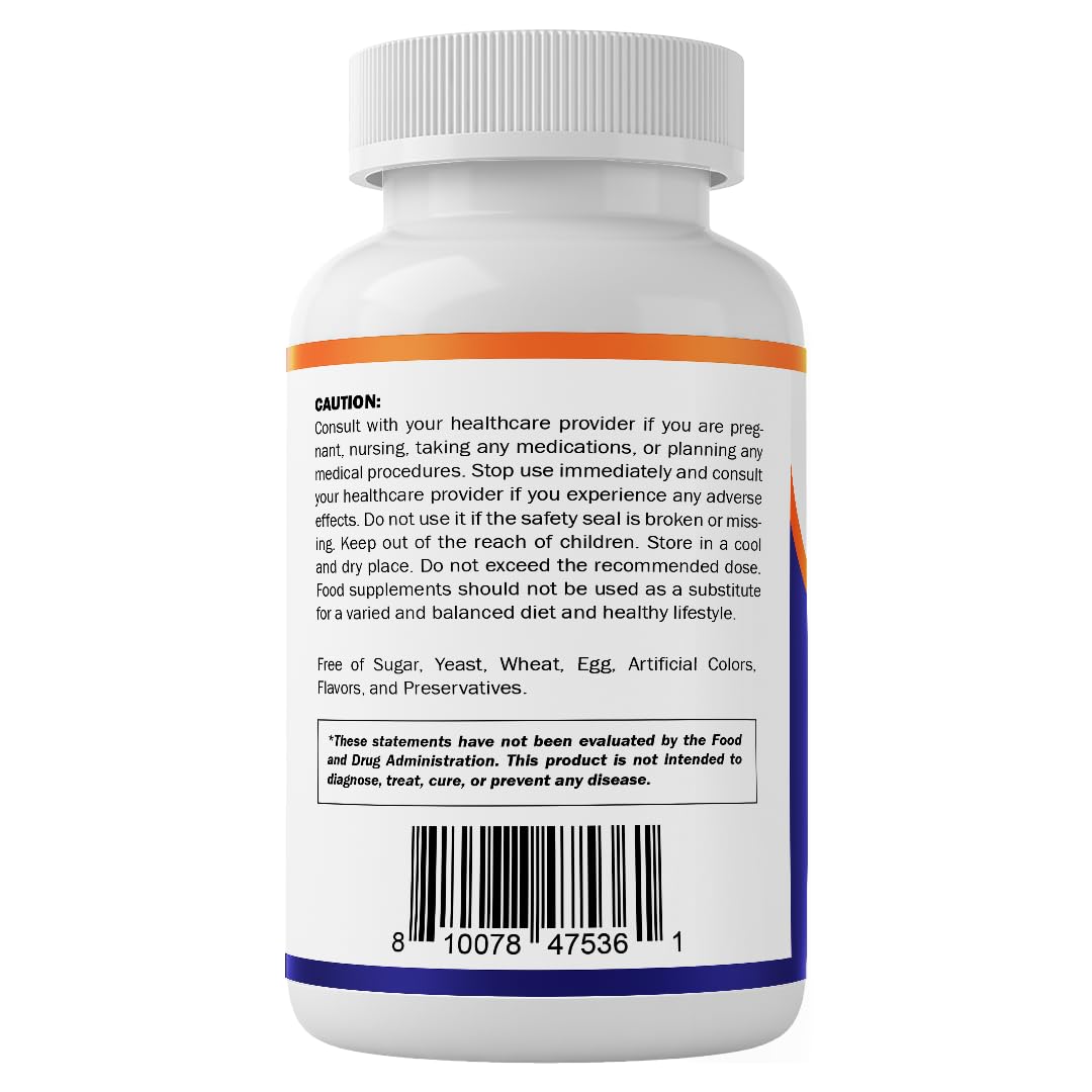 Vitamatic Glucosamine Sulfate 1500mg - 120 Servings, 240 Capsules