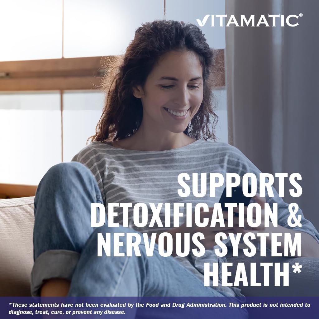 Vitamatic Glycine 2000mg – 300 Count, Non-GMO, Gluten Free (2 Pack)