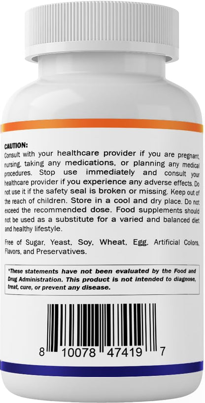 Vitamatic Hydrolyzed Keratin 500mg – 240 Vegetarian Capsules (Pack of 2) | Hair Skin Nails Support