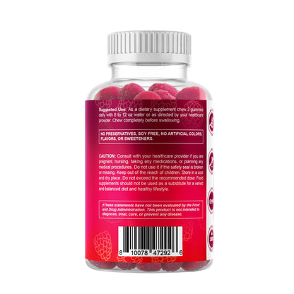 Vitamatic Magnesium Gummies – 255 mg Elemental Mg, 60 Vegan Gummies