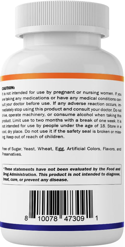 Vitamatic Melatonin 10 mg Tablets | Vegetarian, Non-GMO, Gluten-Free | 365 Tablets (1-Year Supply)