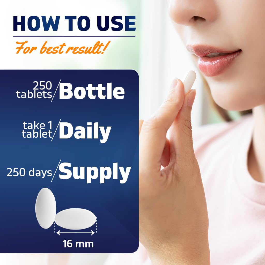 Vitamatic Potassium 99mg - 250 Tablets | Potassium Chloride, Electrolyte Support