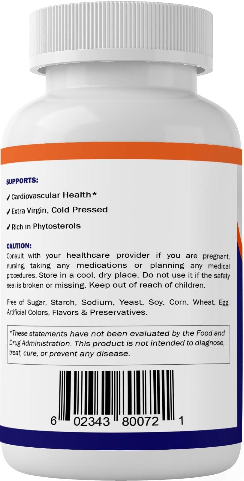 Vitamatic Pumpkin Seed Oil 2000mg Softgels – 180 Count | 1000mg per Softgel