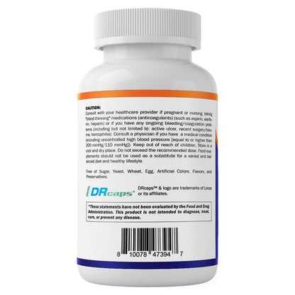 Vitamatic Serrapeptase 240k SPU - Delayed Release Capsules, Enteric Coated, Non-GMO, Made in USA (Pack of 2)
