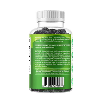 Vitamatic Sugar Free Moringa Gummies – 10,000 mg per Serving (50:1 Extract) | 60 Vegan Gummies | No Sugar Added