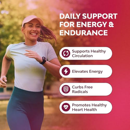 Flow Boosting Beet Root Gummies – Nitric Oxide & Heart Health Support (Vegan, Non-GMO)