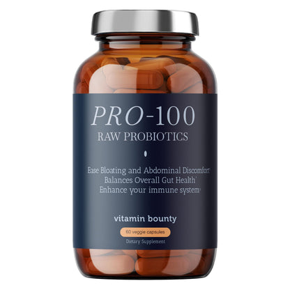 Vitamin Bounty Pro-100 Probiotic – 100B CFU, 13 Strains | Gut & Immune Support