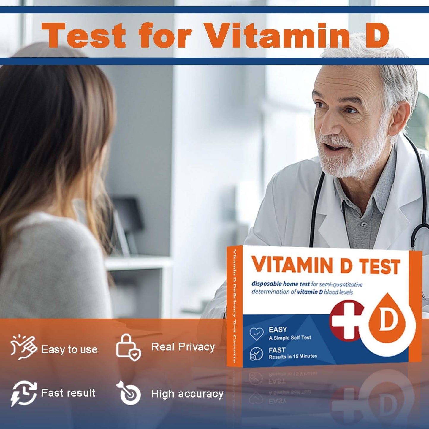 Vitamin D Test Kit at Home – Rapid 15-Minute Results