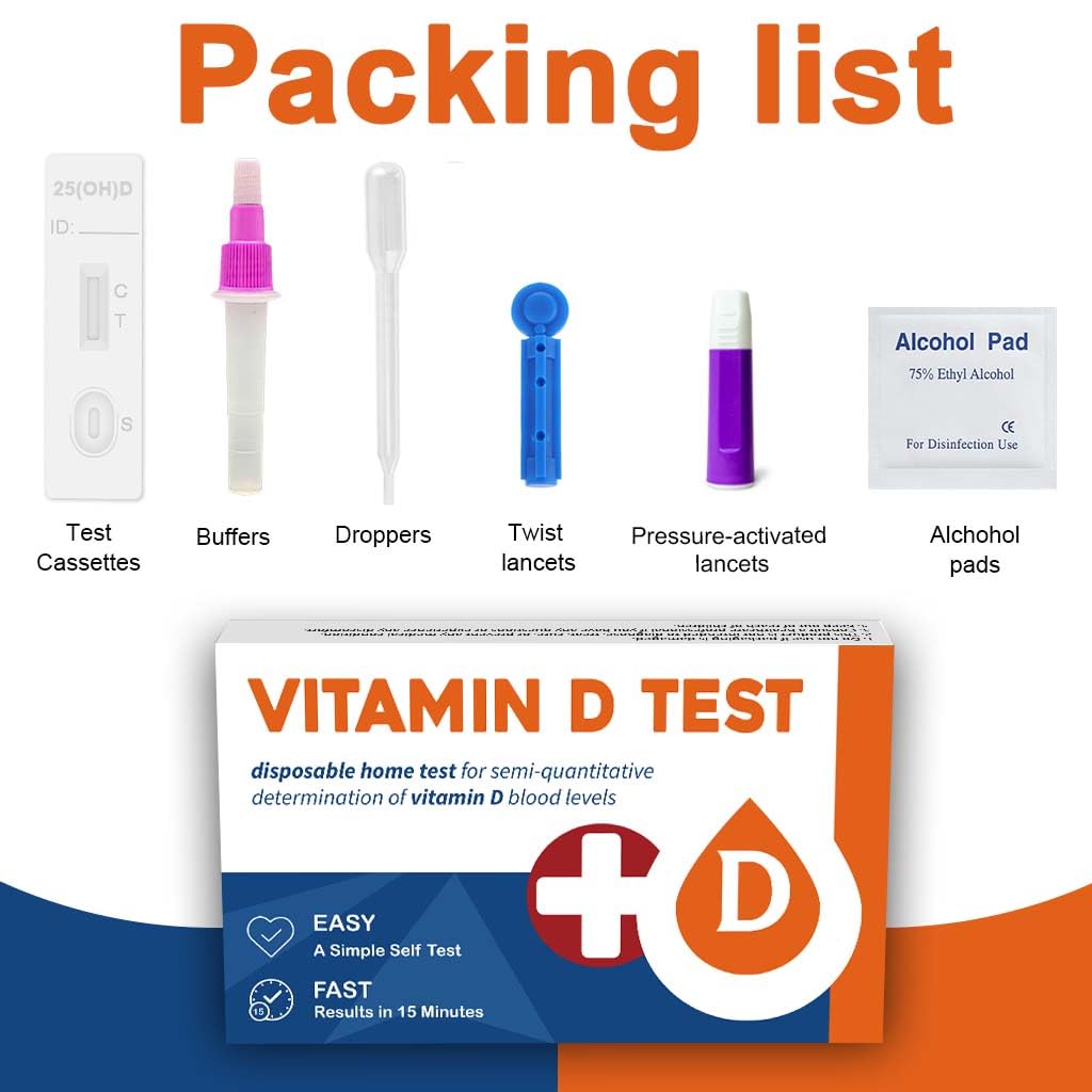 Vitamin D Test Kit at Home – Rapid 15-Minute Results
