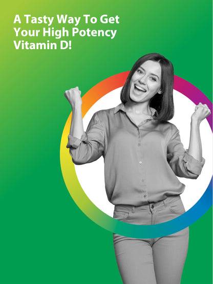 Rainbow Light Vitamin D3 Gummies 2000 IU – Immune Health & Strong Bones