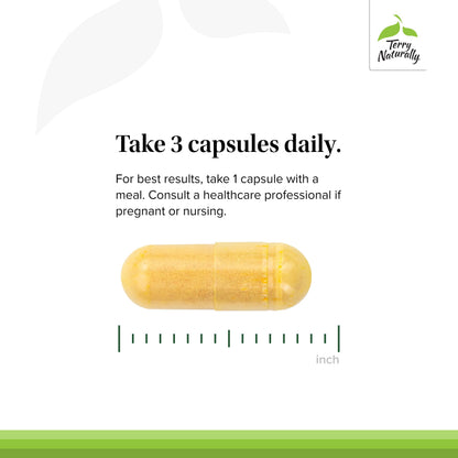 Terry Naturally Healthy Knees & Joints - Joint Support with Calcium Fructoborate (60 Capsules, 2 Pack)