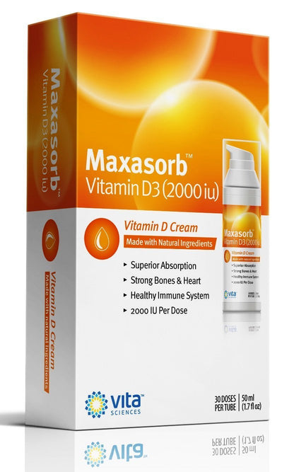 Vitamin D3 Cream for Psoriasis – Face & Body | 2000 IU | Paraben Free