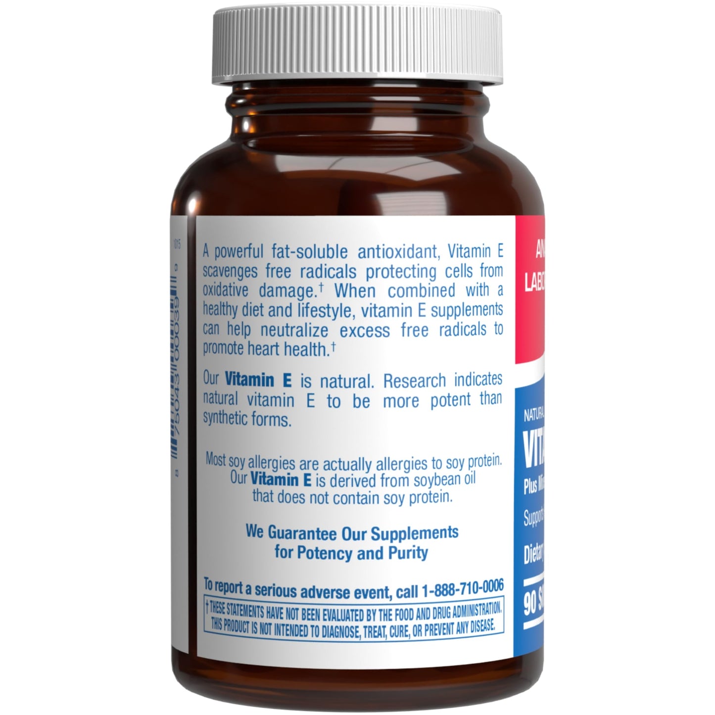 Vitamin E 400 IU Softgels – Clinical Formula Natural Vitamin E with d-Alpha Tocopherol & Mixed Tocopherols | 90 Servings
