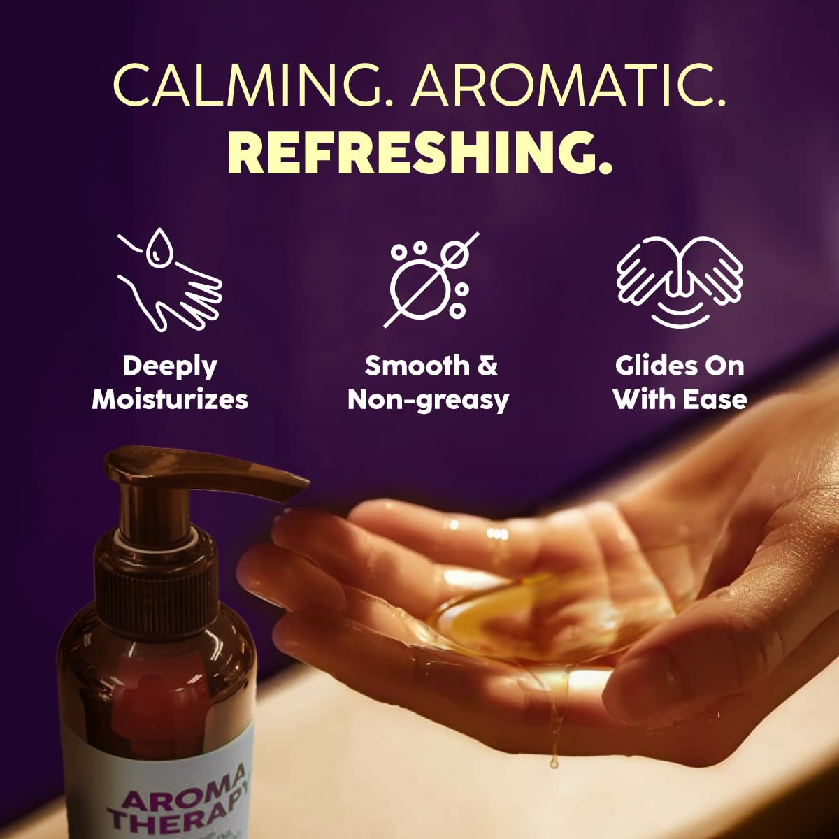 KUKKA Aromatherapy Massage Oil for Sore Muscles Non-Greasy All Skin Types